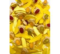 Monkey and Bananas Jelly Sweets - 1kg Bag Gummy Pick And Mix - Banana and Monkey Shapped Sweets
