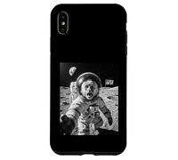 Monkey Astronaut Selfie On The Moon Funny Monkeys Lover Case for iPhone XS Max