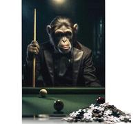 Monkey At The Crucible Puzzle Decompression Toys Paper Rectangular Jigsaw Puzzle for Kids And Adults Age 12 Years Up ChristmasGifts 1000pcs (26x38cm)