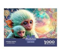 Monkey BabiesStaggering 1000-Piece Jigsaw Puzzles for Adults A Monumental Assembly of Impossible-Hard-Difficult Challenging Puzzle Educational Pieces - A Gift of Supreme Challenge for Adults And Yout