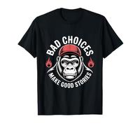 Monkey Bad Choices Make Good Stories T-Shirt