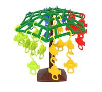 Monkey Balance Tree Game, Educational Balance Toy, Preschool Learning Kit, Interactive Block Activity, Builds Early Thinking Skills, 7.09x7.09x6.1 Inches, For Children