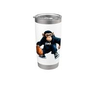 Monkey Basketball Stainless Steel Insulated Tumbler