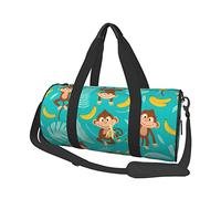 Monkey Blue Men Travel Luggage Gym Sports Bag Weekender Travel Overnight Carry Duffel Bag