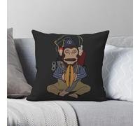 Monkey Bomb Pillowcase Polyester Linen Velvet Creative Zip Decor Throw Pillow Case Sofa Cushion Cover