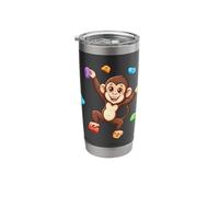 Monkey Bouldering Indoor Wall Climbing Mountain Climbing Stainless Steel Insulated Tumbler