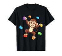 Monkey Bouldering Indoor Wall Climbing Mountain Climbing T-Shirt