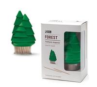 Monkey Business Forest: Fun Toothpick Dispenser | Fir Trees-Shaped Toothpick Holder Dispensing 1 Toothpick When Shaken | Cute Kitchen Accessories | Toothpicks not Included | Cool Kitchen Gadgets