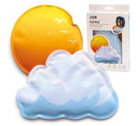 Monkey Business Icepadz Soft Ice Pack Set, 2 Reusable Ice Packs for Baby Bottles and Breast Milk, Slim Ice Pack for Cooler and Lunch Box (Sun)