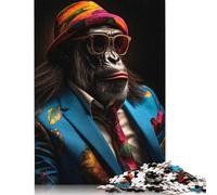 Monkey Business Puzzles 1000 Pieces for Teenagers Gifts Puzzle for Adults And Teenager Jigsaw Puzzles for Adults Educational Game Challenge Toy 1000pcs (75x50cm)