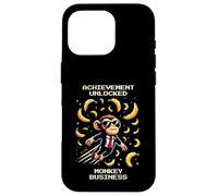 Monkey business unlocked | Monkey design, retro fun Case for iPhone 16 Pro