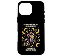 Monkey business unlocked | Monkey design, retro fun Case for iPhone 16 Pro Max