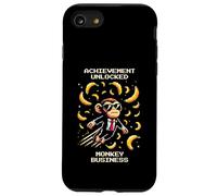 Monkey business unlocked | Monkey design, retro fun Case for iPhone SE (2020) / 7/8