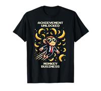 Monkey business unlocked | Monkey design, retro fun T-Shirt