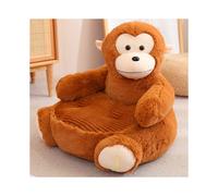 (Monkey) Cartoon Elephant Rabbit Monkey Pet Sofa Toy Pink Pig Lazy Child Small Sofa Chair