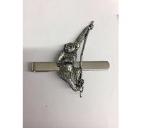 Monkey Chimpanzee PP-A35 English Pewter emblem on a Tie Clip (slide)