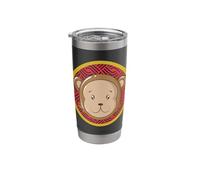 Monkey Chinese Zodiac Stainless Steel Insulated Tumbler
