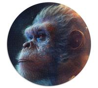 Monkey Cloud 1000Pc Adults Jigsaw Puzzle Cardboard Jigsaw Perfect for Birthday, Christmas 67.5x67.5cm
