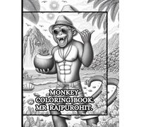MONKEY COLORING BOOK.