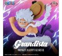 Banpresto Figure One Piece Grandista Monkey D. Luffy Gear5 II – 22 cm, Multicoloured