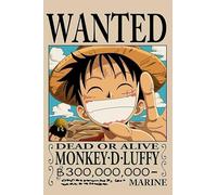 Monkey D. Luffy King of the Pirates Art Print - One Piece Anime Collector’s Poster Design (Design 5, A2)