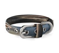 Monkey Dog Collar Adjustable Pet Collar Stainless Steel D-Ring Collar Oxford Cloth Cat Collar Strap with Metal Buckle for Small Medium Dog
