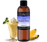 Monkey Farts Fragrance Oils for Diffuser, Perfect for Candle Making, Soaps, Bath Bombs, Slime, Wax Melts, Home Fragrance and Oils for Oil Burners - Aroma Oil for Hair & Skin Care UK Made - 100ml