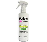 Monkey Farts Room Spray - 200ml Bottle - Atomiser Mist - Fruity Scent - Vegan Friendly - Puddle of Wax - Made in the UK