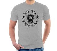 Monkey Fever 12 Monkeys Men's T-Shirt Heather Grey
