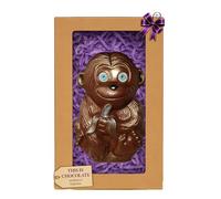 Monkey Figurine | Handmade 3D Milk Chocolate Gift for Animal Lovers, Birthday | Presented in Gift Box