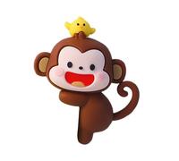 Monkey Figurine Screen Decoration - Car Console Navigator Ornament | Decorative Toy for Vehicle Dashboard, Laptop Display, Home Office, Portable Collectible Gift, Unique Novelty Accessory