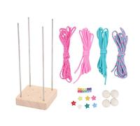 Monkey Fist Making Material Pack, Paracord Ball Making Supplies Knot Pillows Ball for Kids Handcraft Projects Children Crafts