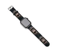 Monkey Funny Meme Cool Silicone Watch Band Replacement Watch Straps Adjustable Sport Wristband for Women Men 38mm/40mm