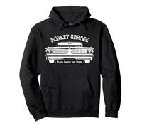 Monkey Garage: Gas Station: Blood Sweat and Beers Pullover Hoodie