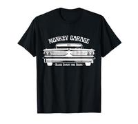 Monkey Garage: Gas Station: Blood Sweat and Beers T-Shirt