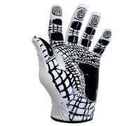 MONKEY GRIP Golf Glove, Premium Synthetic Silicone, Non-Slip, Power-Gip-Slice-Killer, No Twisting, Left Hand (Man-Medium)