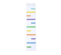 MONKEY GYM Climbing Ramp Slide for Climbing Frame Climbing Triangle and Wall Bars White and Coloured