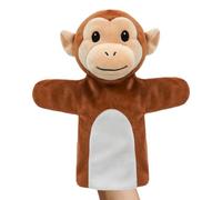 Monkey Hand Puppet Cute Plush Stuffed Animal Toy 10 Inch