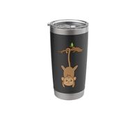 Monkey Hanging from a Tree Stainless Steel Insulated Tumbler