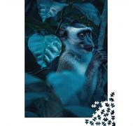 Monkey in The Jungle 1000 Piece Jigsaw Puzzle for Adults, 70x50cm/1000pcs, New Year Indoor Activity, Screen-Free Leisure And January Evenings