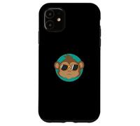 Monkey in the Jungle Ape Banana Case for iPhone 11