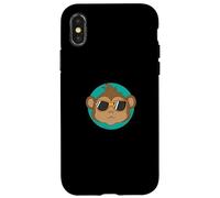 Monkey in the Jungle Ape Banana Case for iPhone X/XS