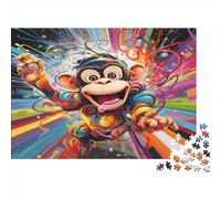 Monkey Jigsaw Puzzles for Adults 1000 Piece Puzzles for Adults tional Challenge 1000 Pieces Puzzles for Adults 1000pcs (75x50cm)
