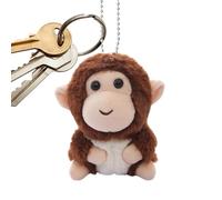Monkey Keychain - Collectible Doll Pendant Keyring - Monkey Toy Dolls Keychain Charm - for Handbags Backpacks Purses Handbags Backpacks Purses Family Friends Children Boy Girl Colleagues