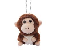 Monkey Keychain Plush | Collectible Doll Pendant Keyring | Monkey Toy Dolls Keychain Charm - for Handbags Purses Phone Case Family Friends Children Boy Girl Colleagues