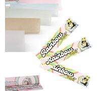 Monkey King | 3 x Rainbow | King Size Papers Rolling Papers | Includes Four Colours - Blue - Pink - Green - White - Unbleached