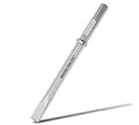 Monkey King Bar- Long 20 Inch Hex Chisel Bit- Flat Chisel Bit Ideal for Removing Masonry- Round Hex & Spline Hammer Steel