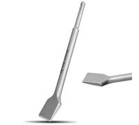 Monkey King Bar SDS Plus Tile Chisel Bit 250 x 40MM, 25° Angled Bent Wide for Tile Removal, Compatible With SDS Plus Hammers