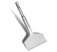 Monkey King Bar Tile Chisel SDS Plus Chisel [165 x 75 mm] Angled Wide Curved Tile Removal Chisel Wall and Floor Scraper