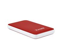 Monkey Ladder Enclosure for 2.5 inch HDD (SATA I/II/III up to 9.5 mm, USB 3.1) - Red